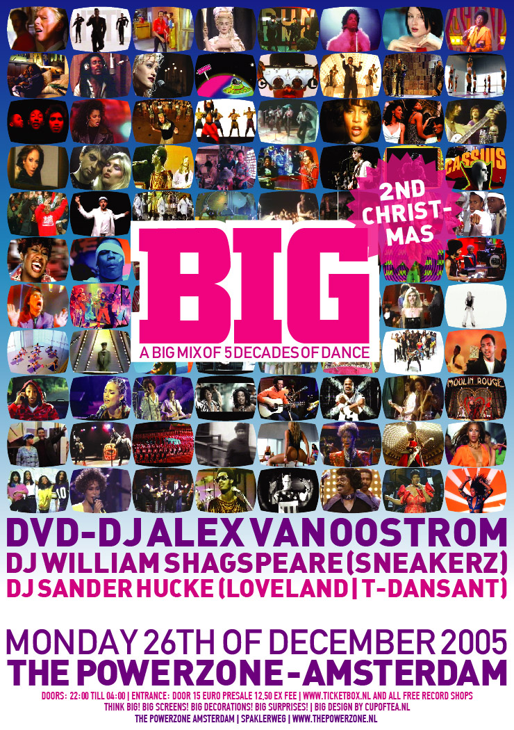 The Powerzone Amsterdam flyer 2005