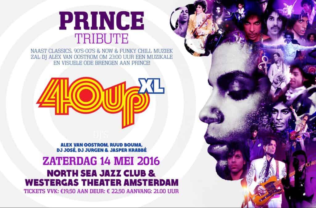 40UP XL Prince Tribute Amsterdam 2016
